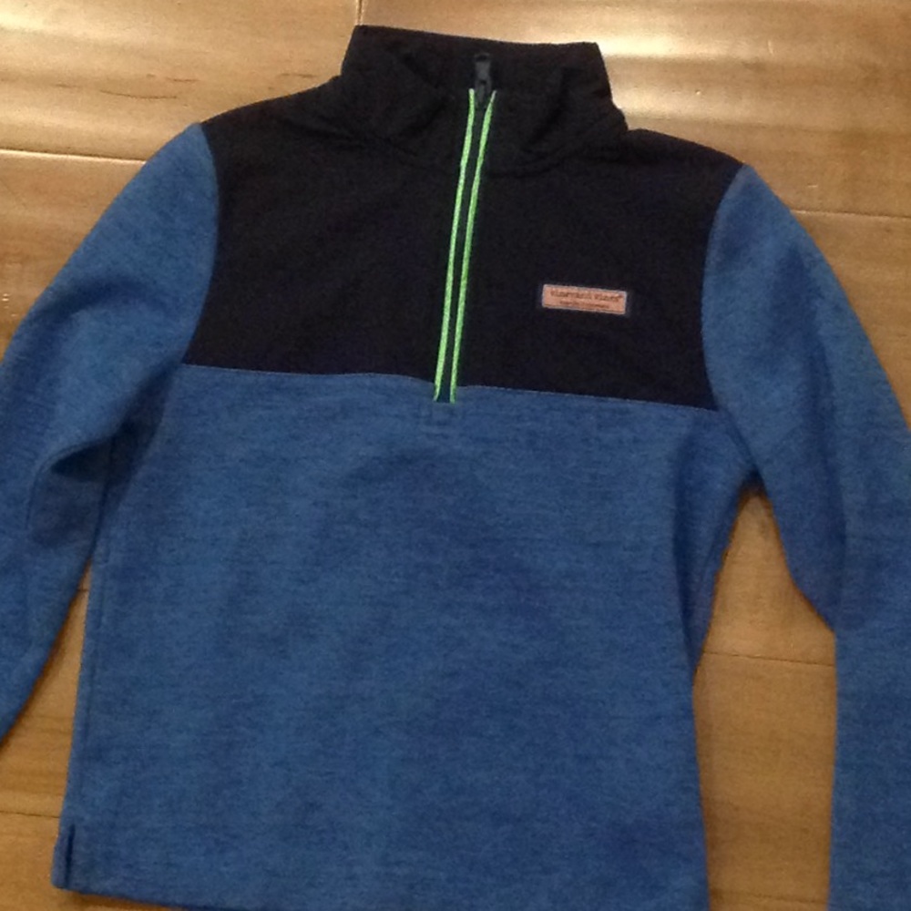 Boys vineyard vines quarter zip